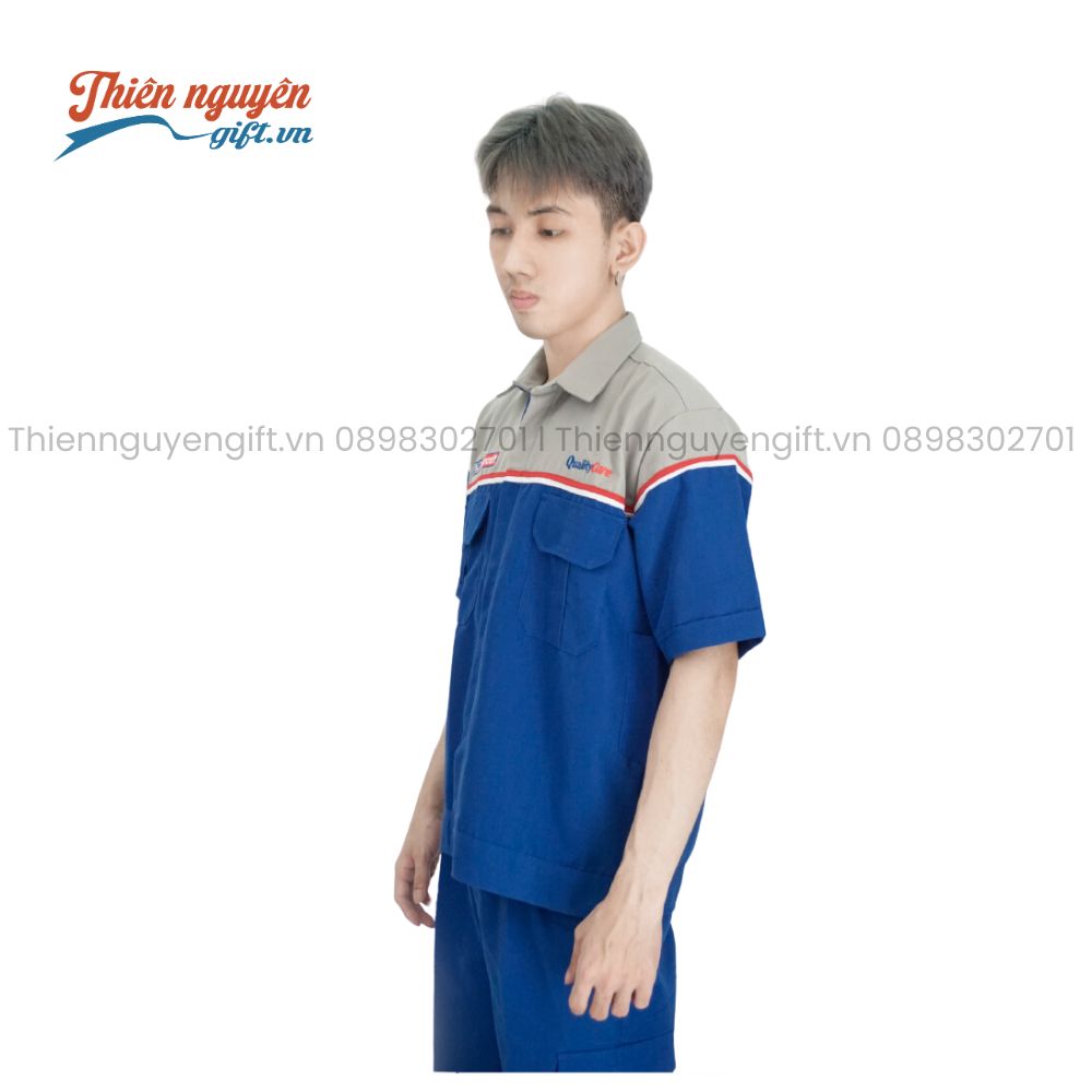 Ảnh mẫu đồng phục để lập bảng yêu cầu kỹ thuật trước khi báo giá - hình mẫu trong thư viện Đồng phục TAMAN