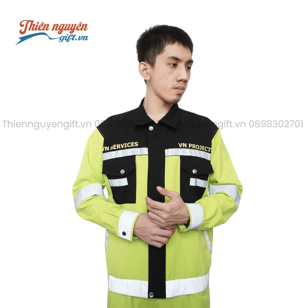 5. Logo, tên bộ phận và kỹ thuật in thêu | Đồng phục TAMAN