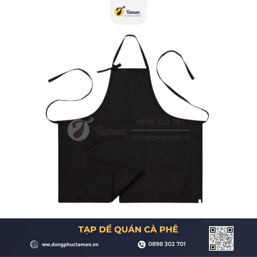 Mẫu tạp dề đồng phục từ thư viện WordPress – ảnh minh họa thư viện Đồng phục TAMAN
