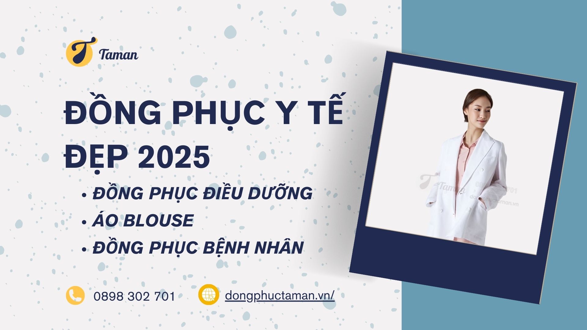 Đồng phục y tế đẹp 2025