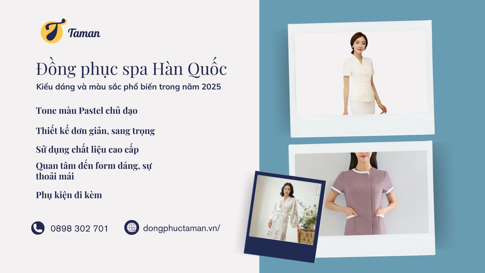 ĐỒNG PHỤC SPA HÀN QUỐC