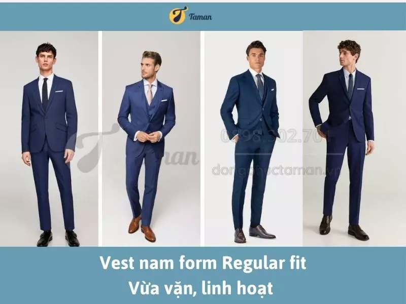 Vest nam Regular fit