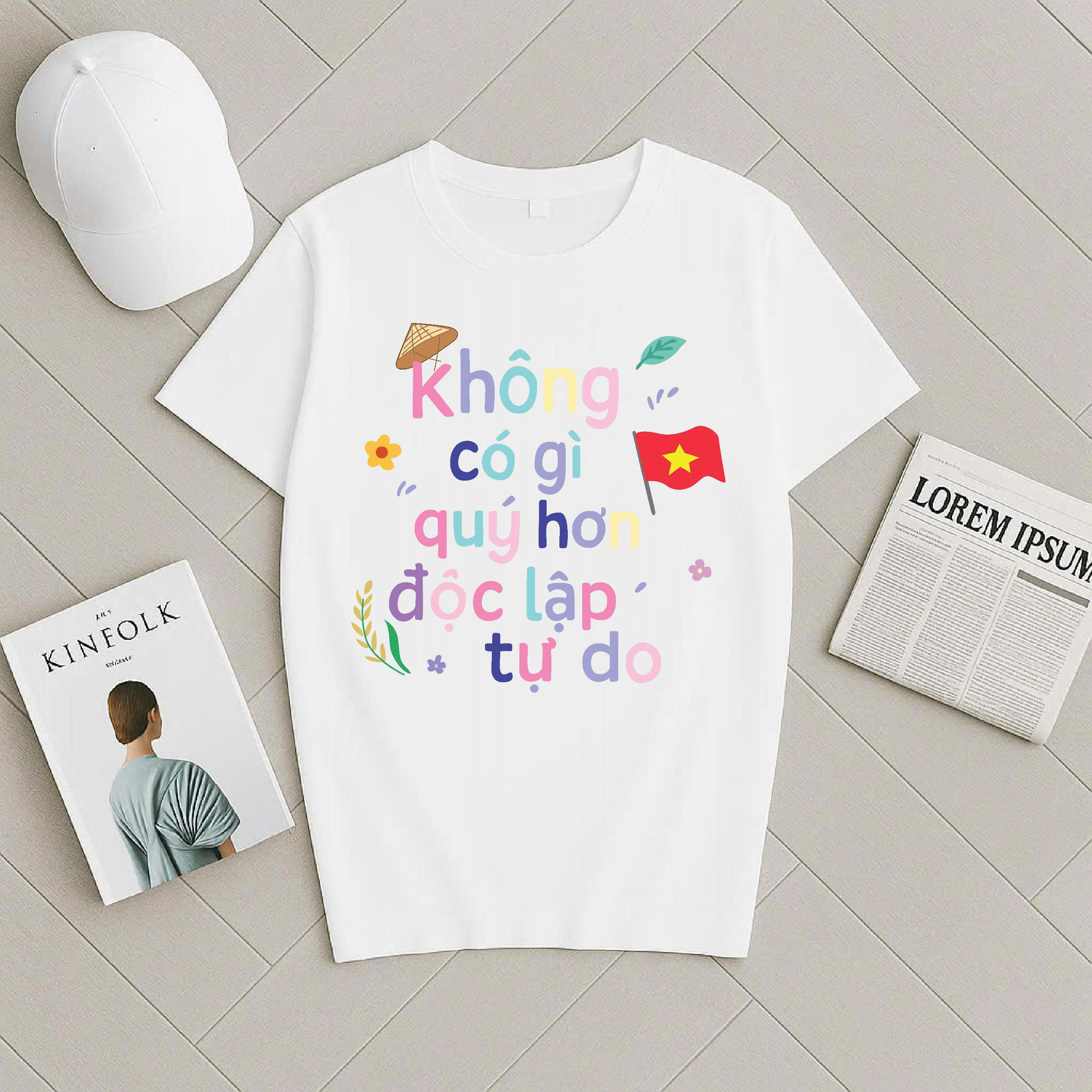 Áo localbrand yêu nước cờ đỏ sao vàng