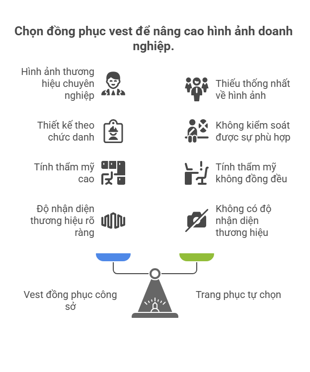 Ưu điểm của vest đồng phục so với trang phục công sở truyền thống