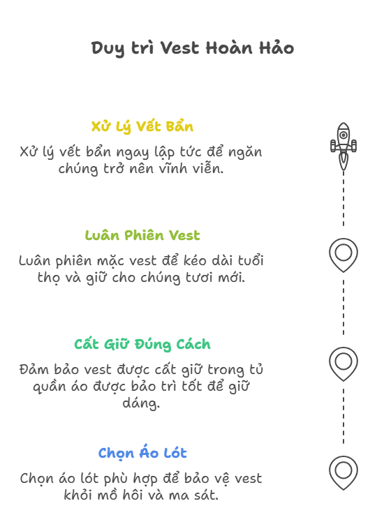 Mẹo Kéo Dài Tuổi Thọ Vest Đồng Phục