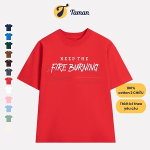 ÁO ĐỒNG PHỤC TEAM BUILDING DU LỊCH MÀU ĐỎ