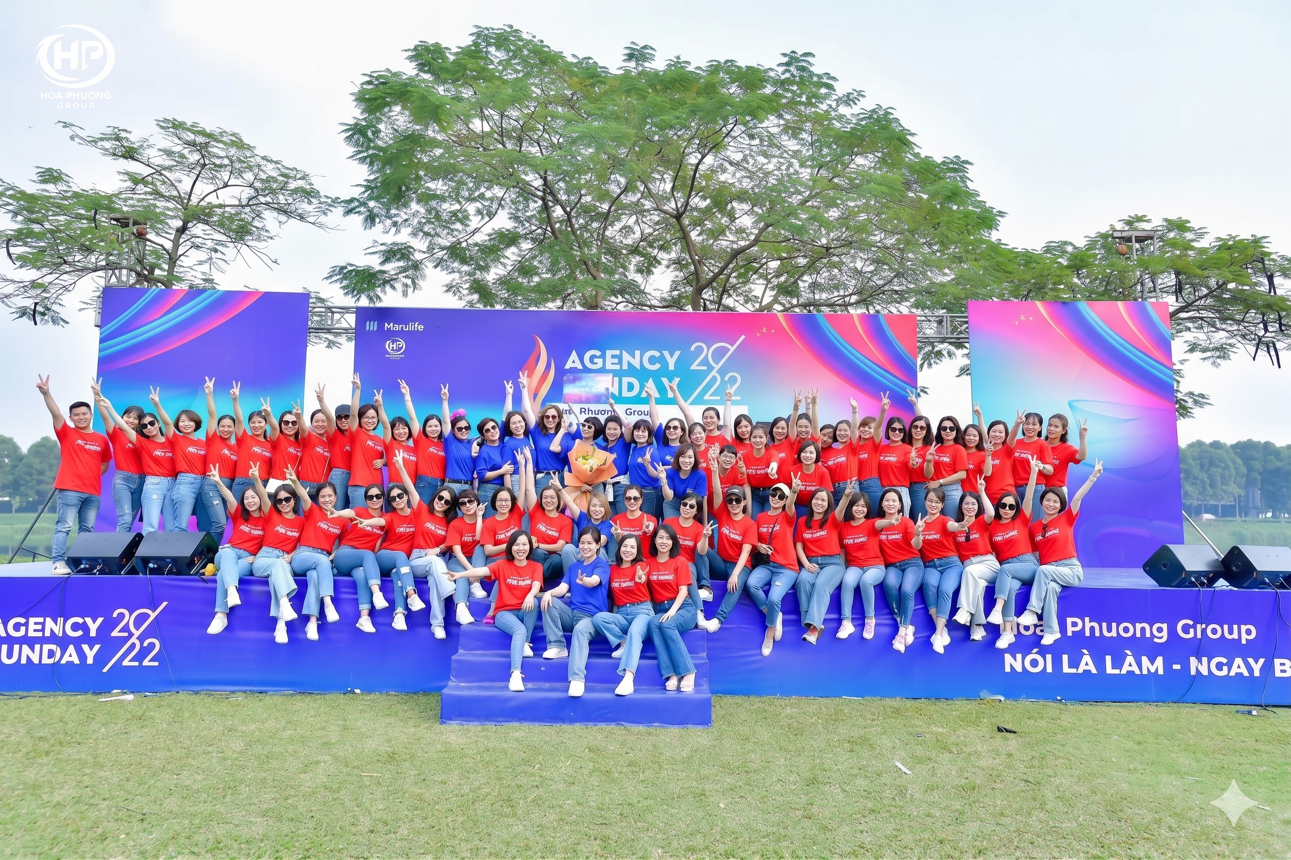 ÁO ĐỒNG PHỤC TEAM BUILDING DU LỊCH MÀU ĐỎ