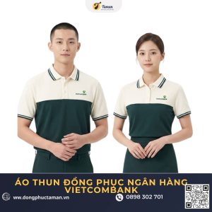 Áo Polo Đồng Phục Ngân Hàng Vietcombank