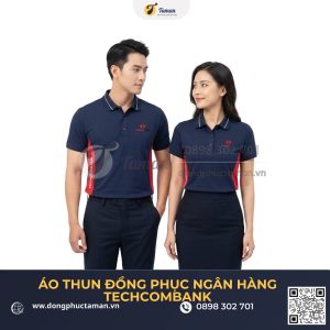 Áo Polo Đồng Phục Ngân Hàng Techcombank