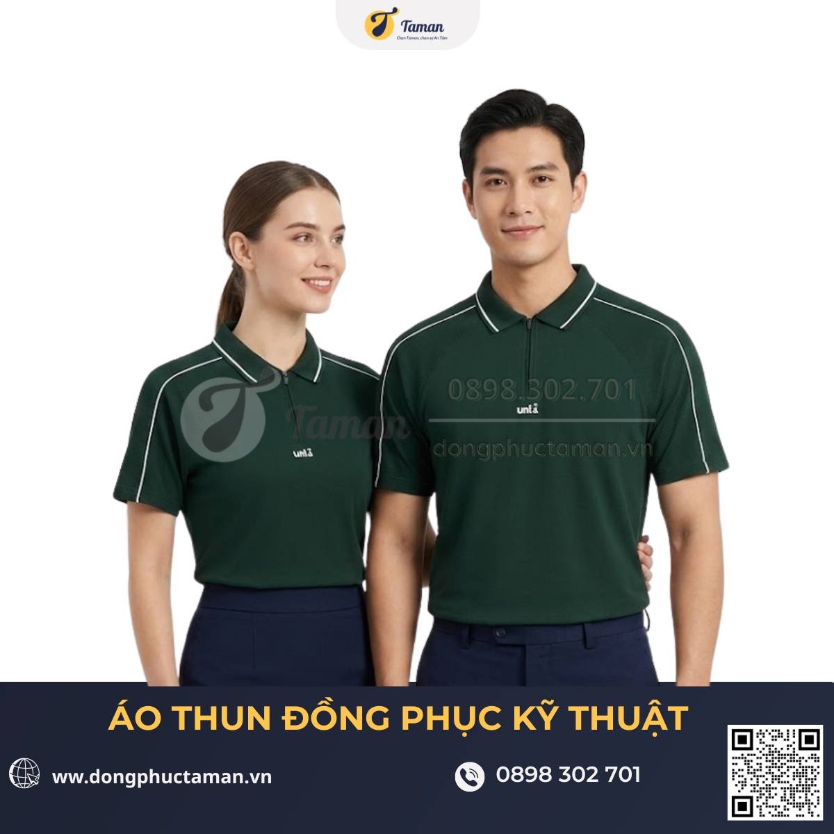 Đặt thêm áo polo đồng phục: 5 bước khớp vải, logo và size