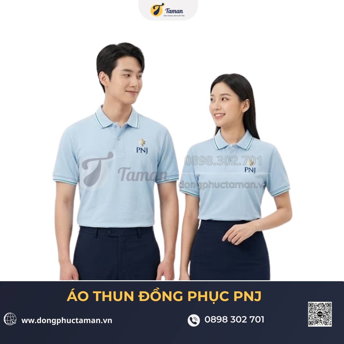 Áo Polo Đồng Phục Trang Sức PNJ 1 Áo Polo Đồng Phục Trang Sức PNJ