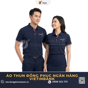Áo Polo Đồng Phục Ngân Hàng VietinBank