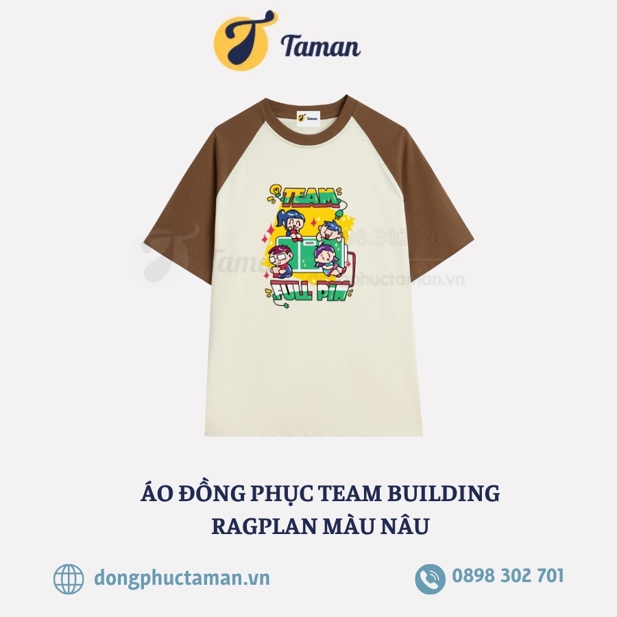 Áo đồng phục Pickleball polo màu trắng phối thiết kế theo yêu cầu 1 ao dong phuc team building 8