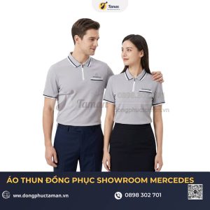 Áo Polo Đồng Phục Showroom Mercedes