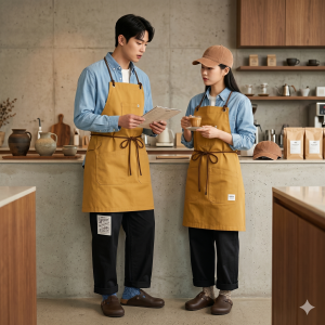 Đồng Phục Phục Vụ Cafe Đẹp, Chuyên Nghiệp – Thiết Kế Theo Yêu Cầu