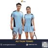 Đồng Phục Tennis Cổ Tròn Năng Động, Siêu Vận Động