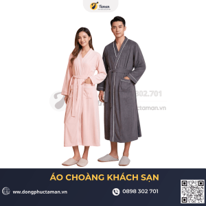 Khăn choàng tắm khách sạn nam nữ
